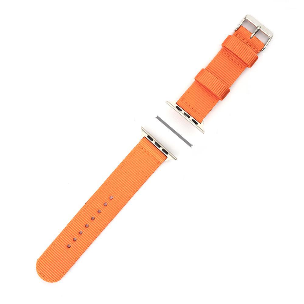 Текстилна каишка за Apple Watch 38мм, 40мм, 41мм, 42мм (2024) - 4smarts Fabric Wrist Band (оранжев) | JAR Computers Текстилна каишка за Apple Watch 38мм, 40мм, 41мм, 42мм (2024) - 4smarts Fabric Wrist Band (оранжев)
