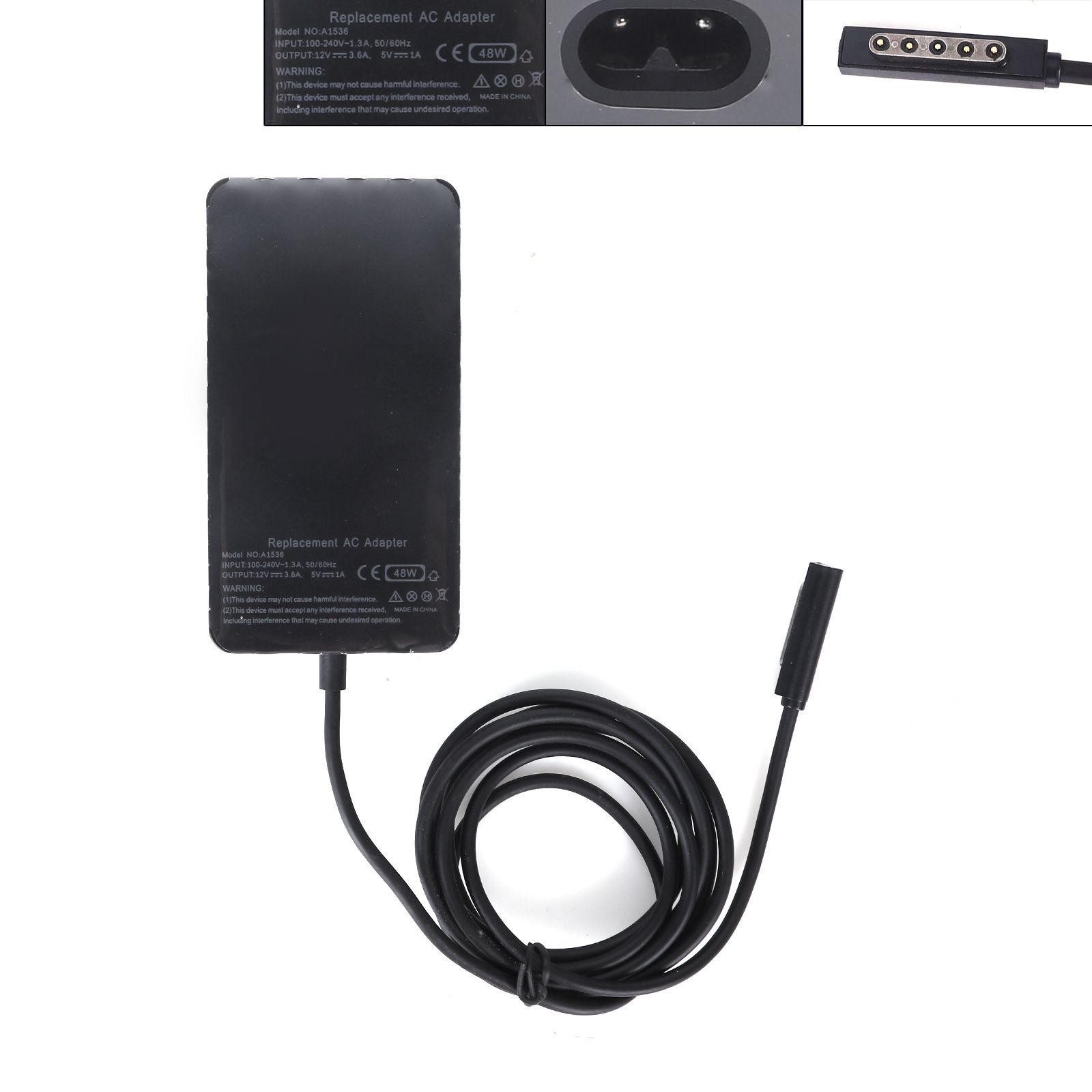 Зарядно за лаптоп (Laptop AC Adapter) Microsoft Surface Pro1 Pro2 12V 3.6A 43W - Заместител Нов Дизайн Високо Качество A+