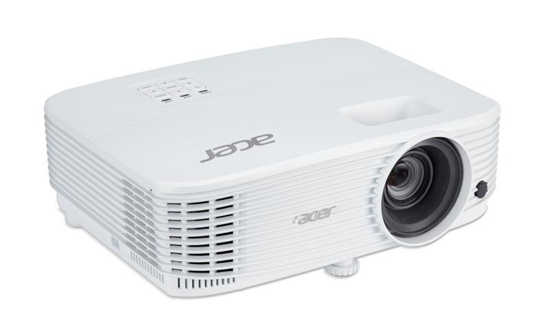 Acer Projector P1557, DLP, Full HD (1920x1080), 4800 ANSI Lumens, 16,000:1, 2 HDMI (1.4a), Dynamic Black, 1.3X Zoom, PC Audio Out (3.5mm), DC Out (5V/1.5A, USB-A), RS232, Speaker 3W, Bluelight Shield, 2.4 kg, Bag, 3Y, White
