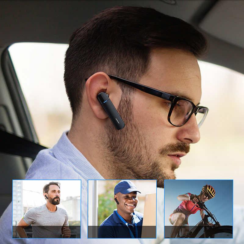 Безжична Bluetooth слушалка със зареждащ кейс за мобилни устройства - Joyroom Wireless Bluetooth Earphone with Case (черен) | JAR Computers Безжична Bluetooth слушалка със зареждащ кейс за мобилни устройства - Joyroom Wireless Bluetooth Earphone with Case (черен)