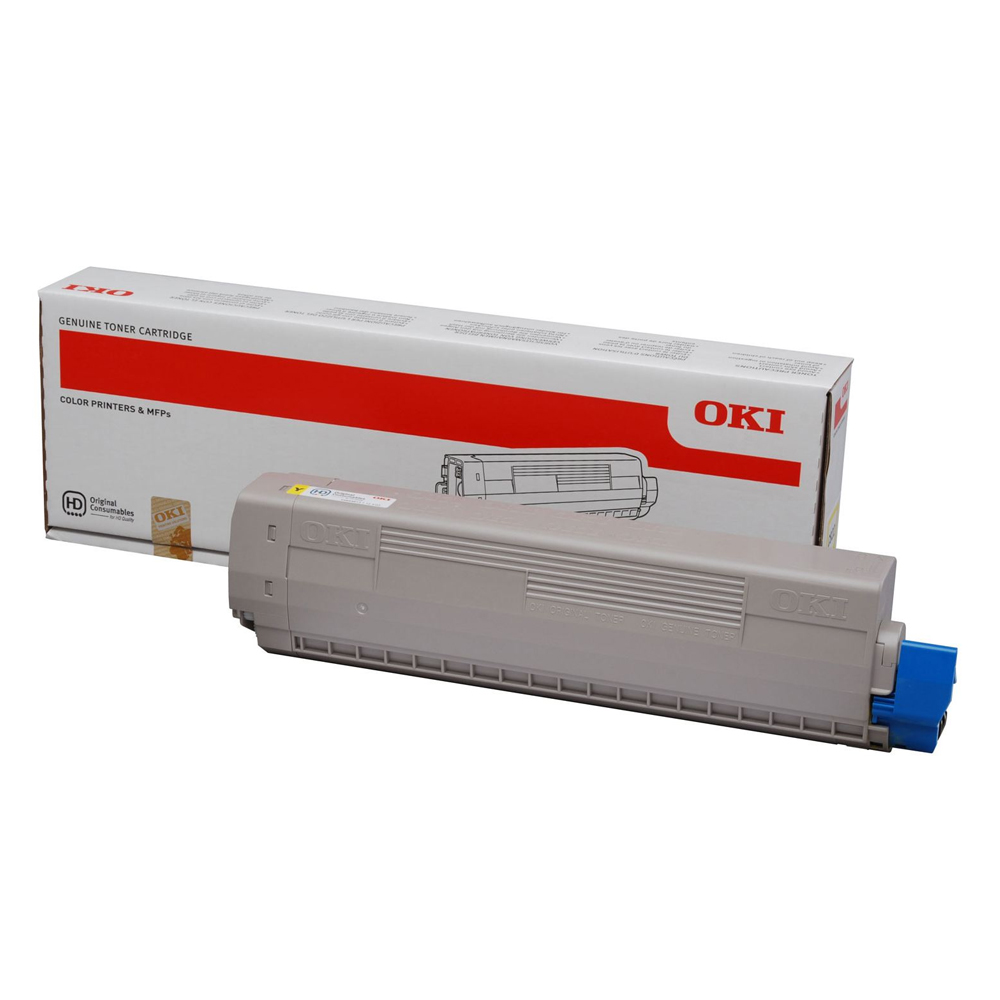 C822 TNR YELLOW (44844613) 7.3k (OKI-C822-Y)