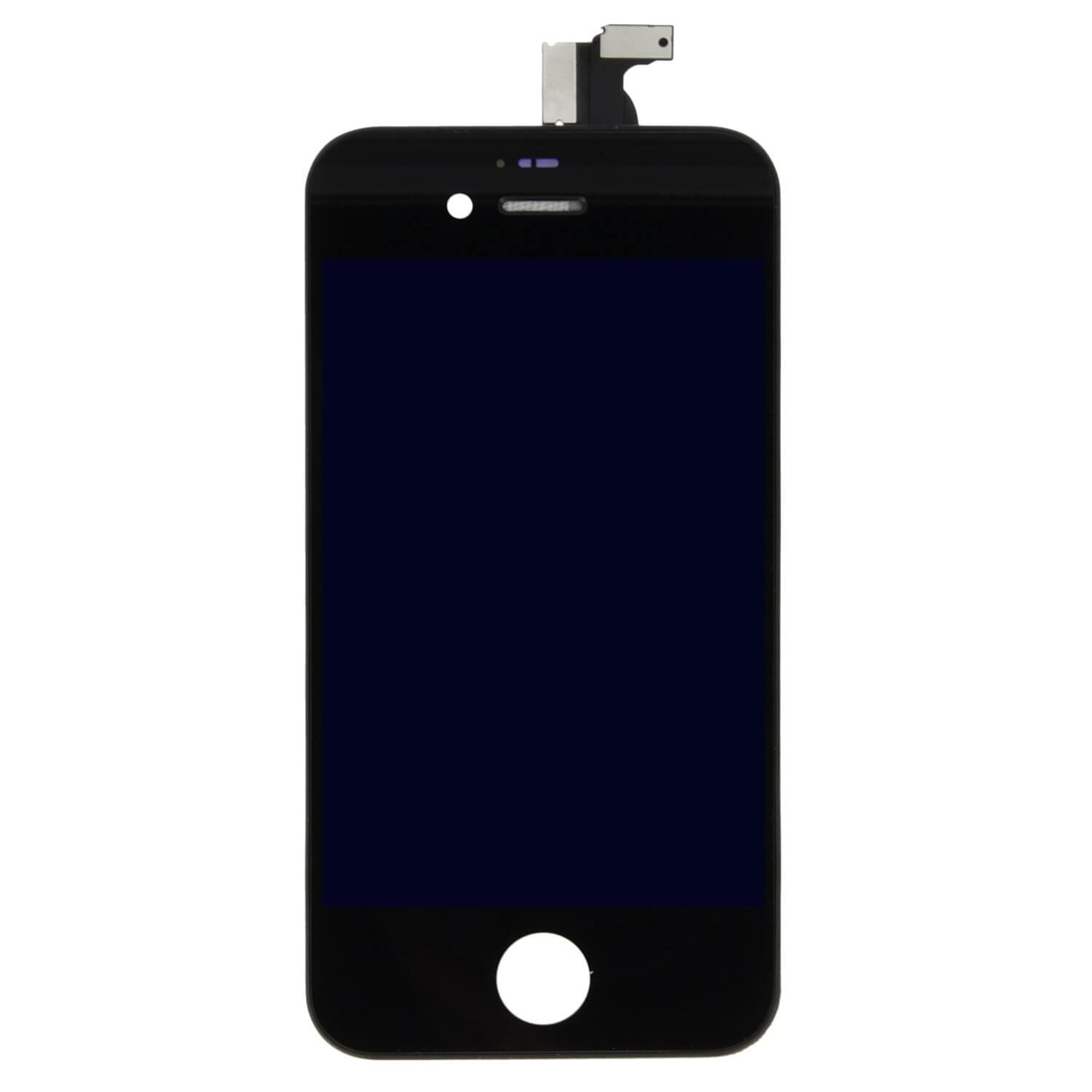 Черен - Резервен дисплей за iPhone 4S (пълен комплект) | JAR Computers Черен - Резервен дисплей за iPhone 4S (пълен комплект)
