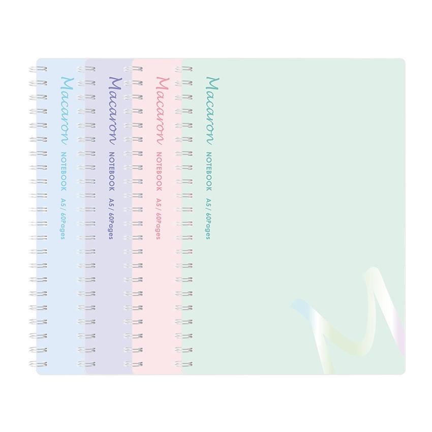 Deli Macaron тетрадка със спирала EN403-A5, | JAR Computers Deli Macaron тетрадка със спирала EN403-A5,