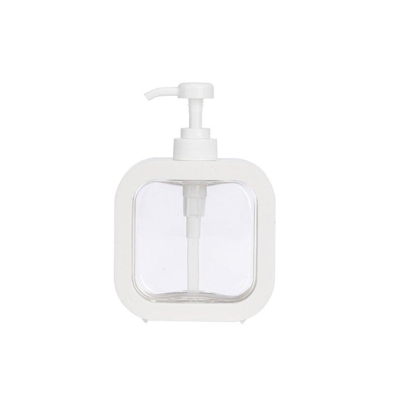 Диспенсър за течен сапун Berilo, пластмасов, 500 ml, бял | JAR Computers Диспенсър за течен сапун Berilo, пластмасов, 500 ml, бял