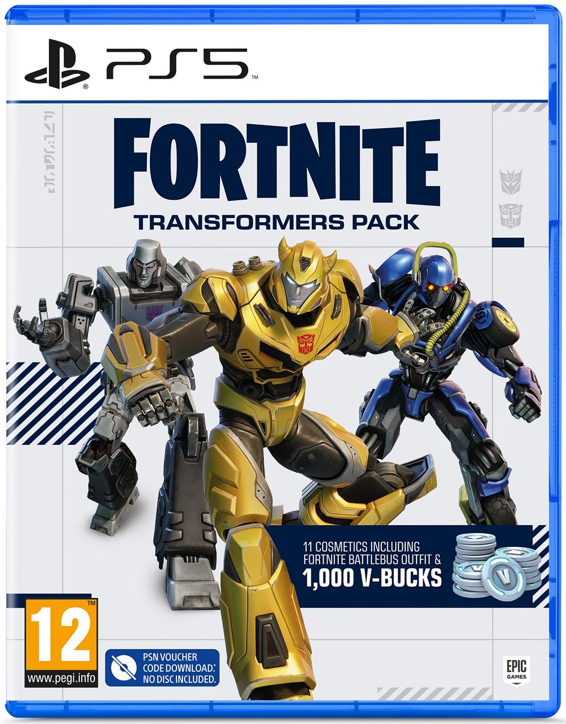 Fortnite Transformers Pack - Код в кутия (PS5) | JAR Computers Fortnite Transformers Pack - Код в кутия (PS5)