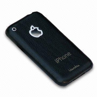 HardCE кожен скин iMAT IIi за задния панел на iPhone, iPhone 3G/3Gs (черен) | JAR Computers HardCE кожен скин iMAT IIi за задния панел на iPhone, iPhone 3G/3Gs (черен)