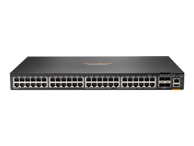 HPE Aruba 6300F 48-port 1GbE and 4-port SFP56 Switch | JAR Computers HPE Aruba 6300F 48-port 1GbE and 4-port SFP56 Switch