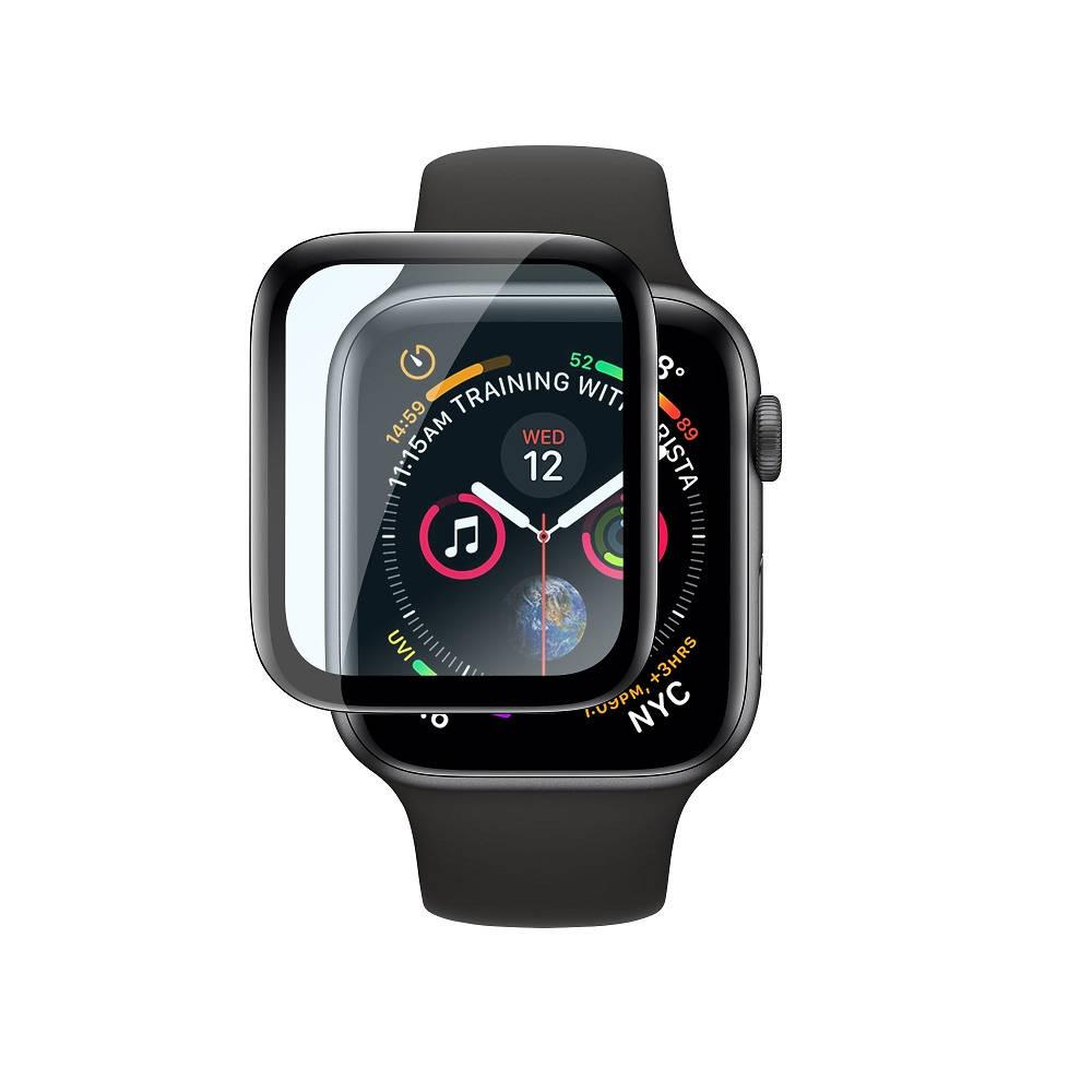 Калено стъклено защитно покритие с извити ръбове за дисплея на Apple Watch Series 4 (40mm) - Torrii BodyGlass (черен-прозрачен) | JAR Computers Калено стъклено защитно покритие с извити ръбове за дисплея на Apple Watch Series 4 (40mm) - Torrii BodyGlass (черен-прозрачен)