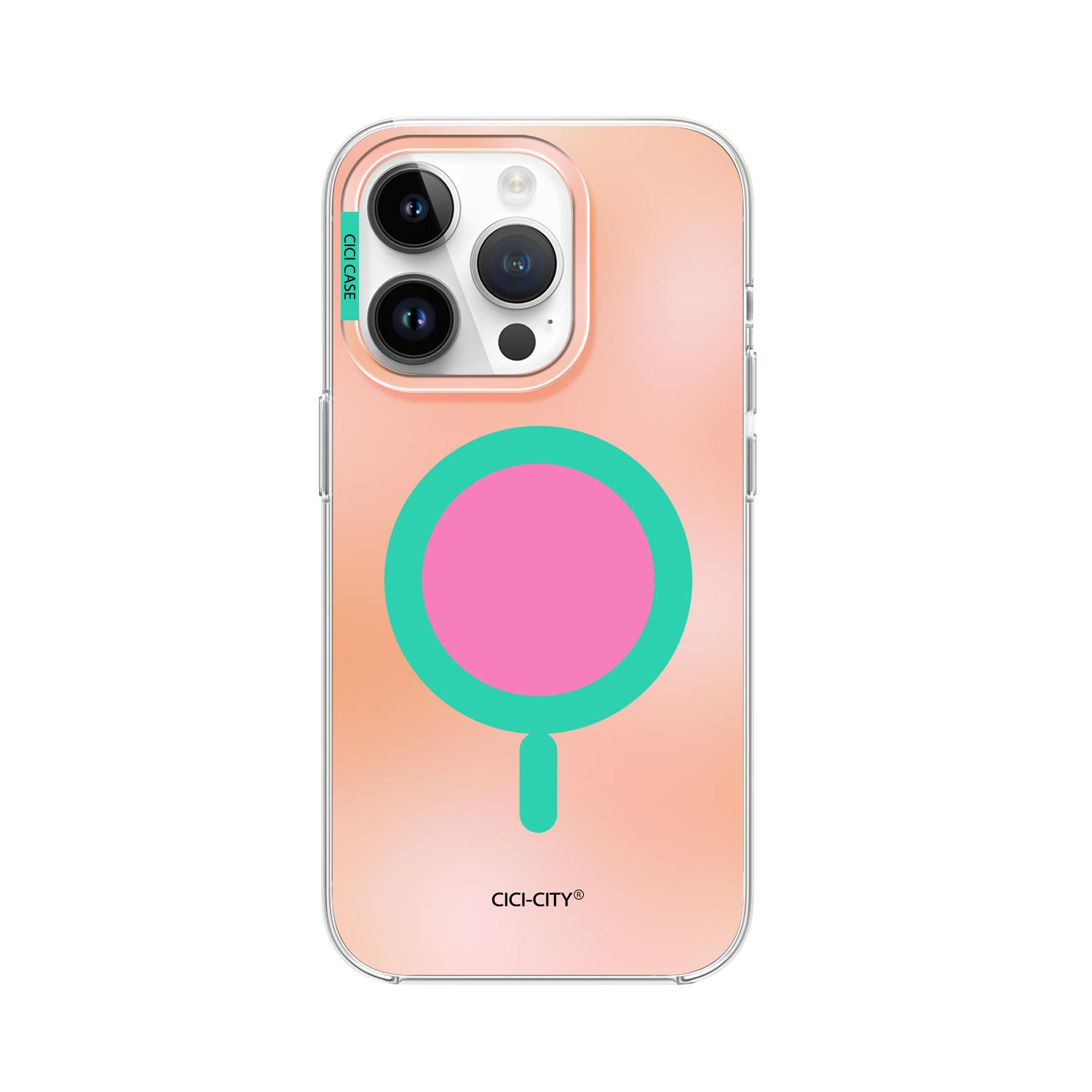 Калъф CiCi Macaron Glow MagSafe Apple iPhone 16 Pro Max /неоново розово/ | JAR Computers Калъф CiCi Macaron Glow MagSafe Apple iPhone 16 Pro Max /неоново розово/