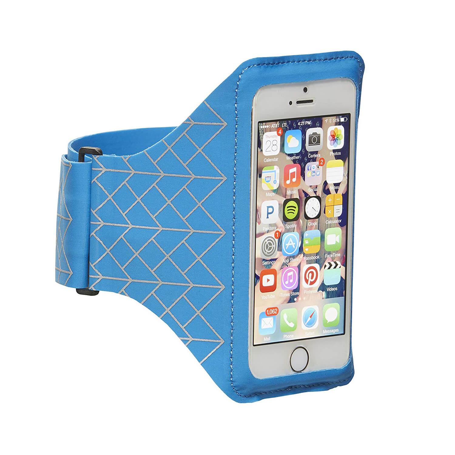 Неопренов спортен калъф за ръка за iPhone 5S, iPhone 5, iPhone 5C, iPhone SE - STM Sports Armband (син) | JAR Computers Неопренов спортен калъф за ръка за iPhone 5S, iPhone 5, iPhone 5C, iPhone SE - STM Sports Armband (син)