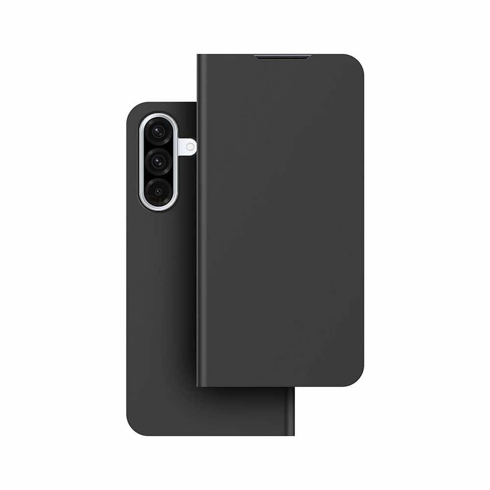 Оригинален кожен калъф за Samsung Galaxy A36 5G - Samsung by Mobeen Wallet Cover GP-FWA366AEABW (черен) | JAR Computers Оригинален кожен калъф за Samsung Galaxy A36 5G - Samsung by Mobeen Wallet Cover GP-FWA366AEABW (черен)