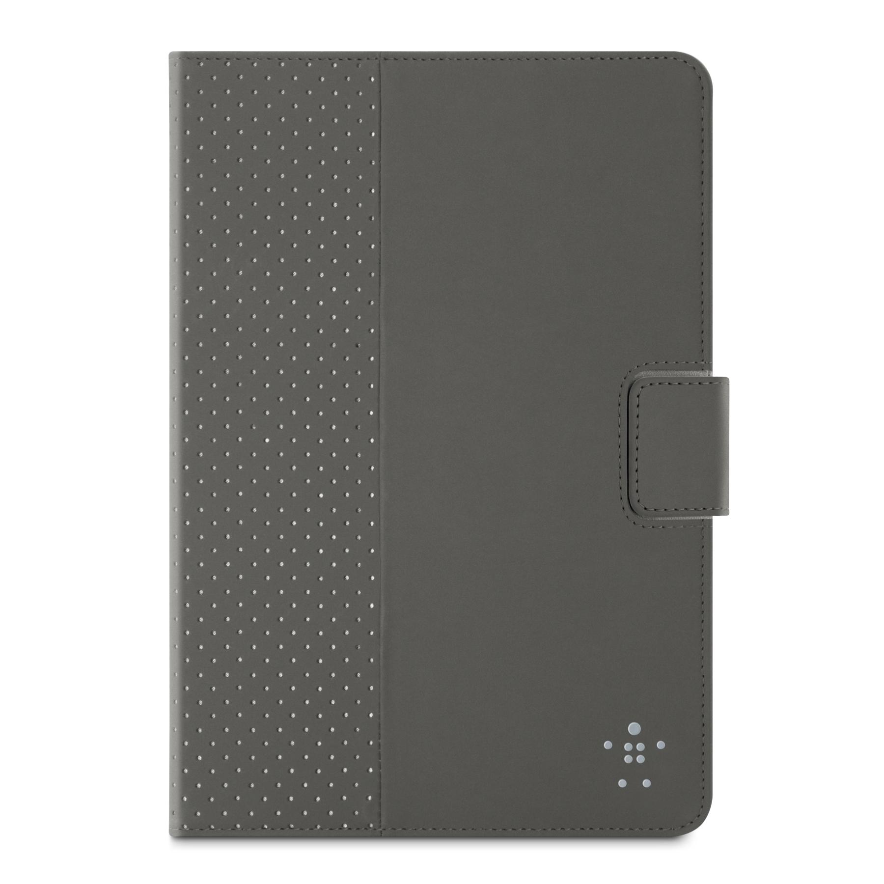 Полиуретанов калъф с поставка за iPad Mini, iPad mini 2, iPad mini 3 - Belkin Dot Folio (сив) | JAR Computers Полиуретанов калъф с поставка за iPad Mini, iPad mini 2, iPad mini 3 - Belkin Dot Folio (сив)
