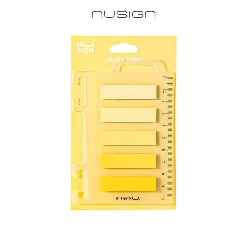 Самозалепващи индекси Nusign Classic ЕNS356, BOPP, 12х44 мм, 5х20 л., жълти | JAR Computers Самозалепващи индекси Nusign Classic ЕNS356, BOPP, 12х44 мм, 5х20 л., жълти