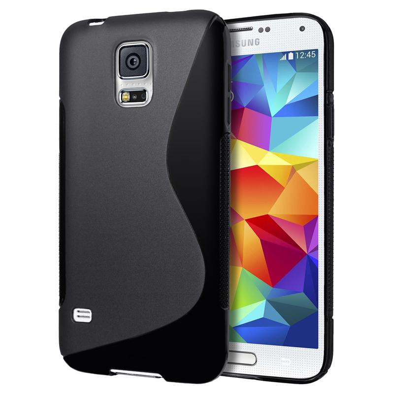 Силиконов (TPU) калъф за Samsung Galaxy S5 SM-G900, Samsung Galaxy S5 Neo - S-Line Cover Case (черен) | JAR Computers Силиконов (TPU) калъф за Samsung Galaxy S5 SM-G900, Samsung Galaxy S5 Neo - S-Line Cover Case (черен)