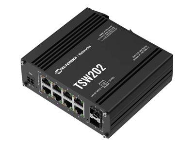 TELTONIKA NETWORKS TSW202 Managed Layer 2/3 PoE+ SFP Profinet Class B Ethernet Switch | JAR Computers TELTONIKA NETWORKS TSW202 Managed Layer 2/3 PoE+ SFP Profinet Class B Ethernet Switch
