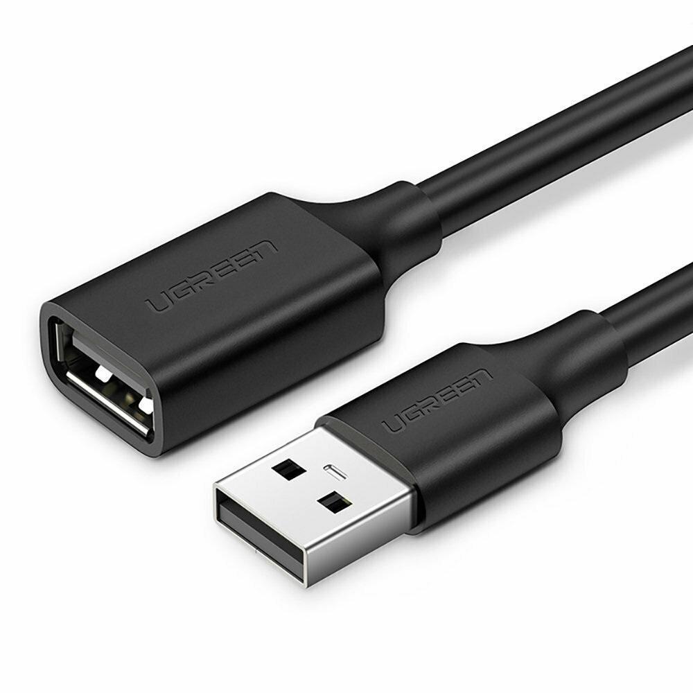 $$$Ugreen USB 2.0 extension cable US103 0.5m black (10313) (UGR10313)$$$