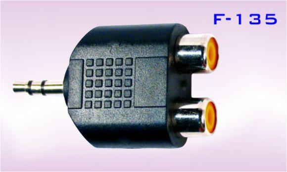 F-135 3.5MM STER M - 2 X RCA F | JAR Computers F-135 3.5MM STER M - 2 X RCA F