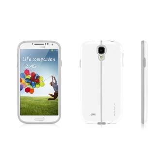 Хибриден кейс за Samsung Galaxy S4 - Macally Hardshell Case (бял-сив) | JAR Computers Хибриден кейс за Samsung Galaxy S4 - Macally Hardshell Case (бял-сив)