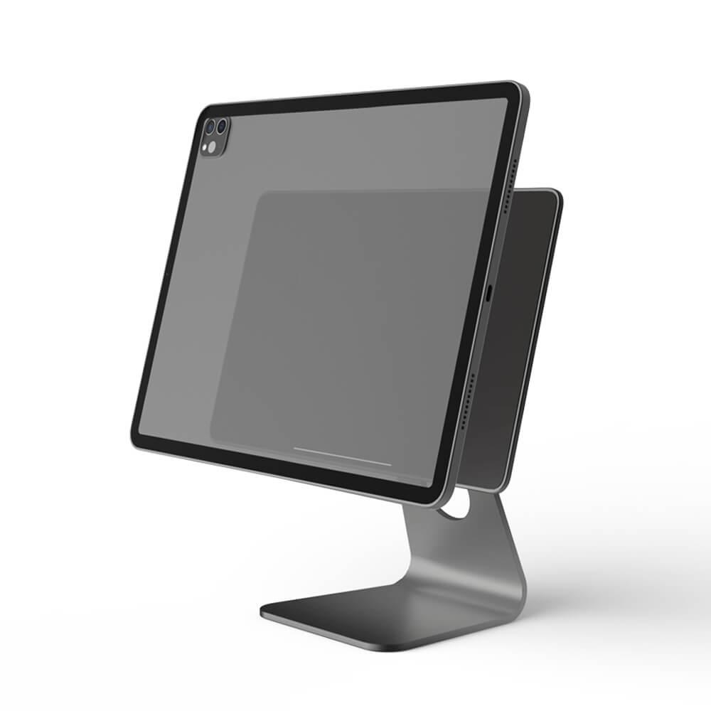 Магнитна алуминиева поставка за iPad Pro 11 M1 (2021), iPad Pro 11 (2020), iPad Pro 11 (2018), iPad Air 5 (2022), iPad Air 4 (2020) - Stoyobe Smart Magnetic Aluminum Desktop Stand (сив) | JAR Computers Магнитна алуминиева поставка за iPad Pro 11 M1 (2021), iPad Pro 11 (2020), iPad Pro 11 (2018), iPad Air 5 (2022), iPad Air 4 (2020) - Stoyobe Smart Magnetic Aluminum Desktop Stand (сив)