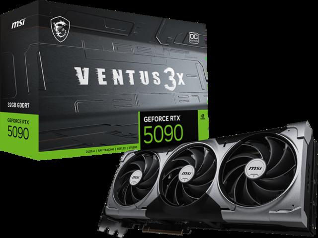 MSI GeForce RTX 5090 32G VENTUS 3X OC
