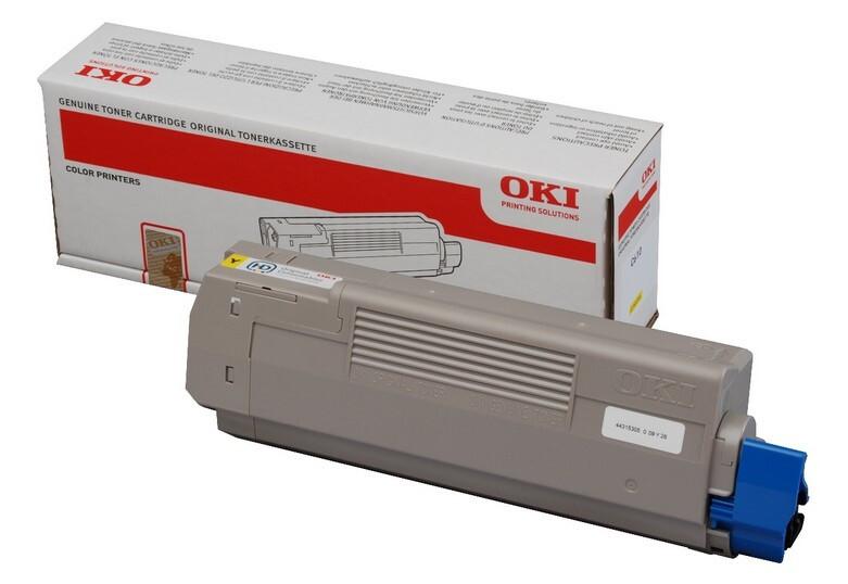 OKI 44315305 тонер касета 1 броя Оригинал Жълт | JAR Computers OKI 44315305 тонер касета 1 броя Оригинал Жълт
