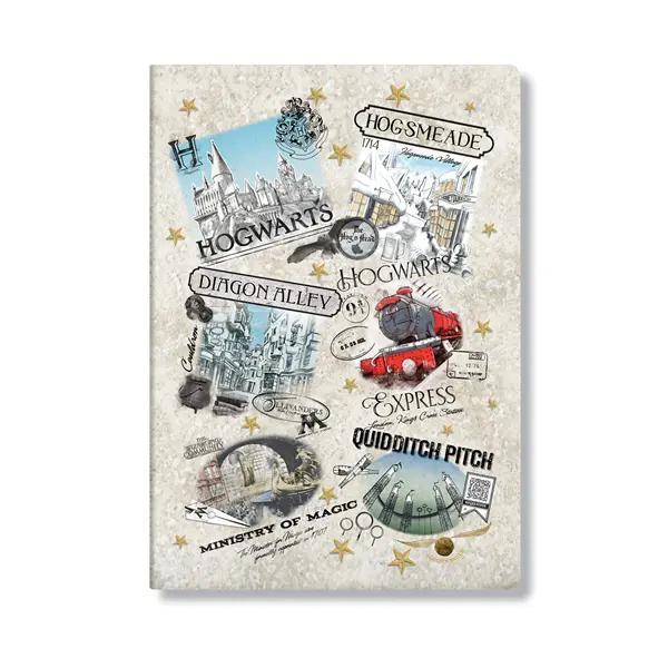 Paperblanks Тетрадка The Wizarding World, A5, нелинирана, 40 листа