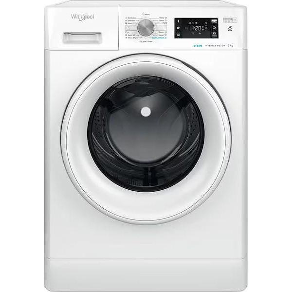 Пералня Whirlpool FFB 9489 WV EE , 1400 об./мин., 9.00 kg, A , Бял