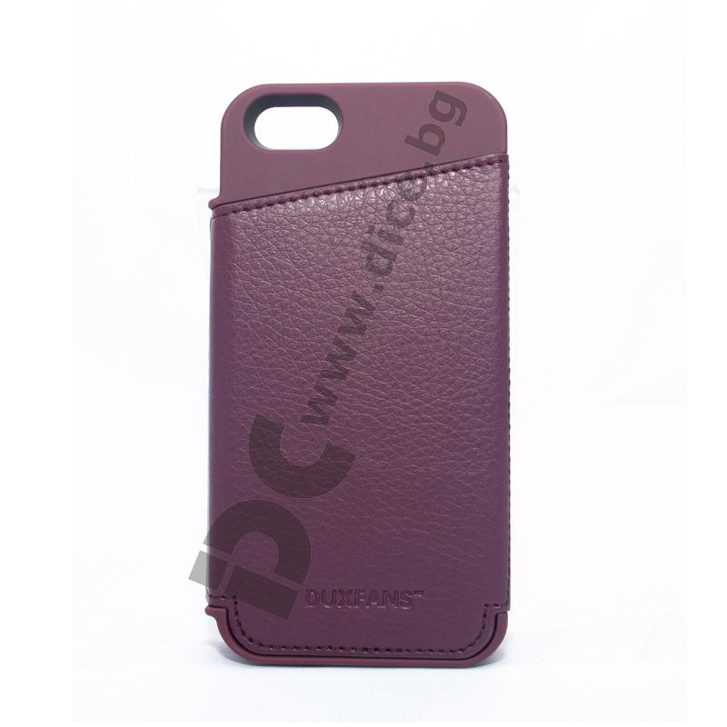 Поликарбонатов кейс с отделение за банкноти за iPhone 5S, iPhone 5, iPhone SE - Plastic Wallet Case (бордо) | JAR Computers Поликарбонатов кейс с отделение за банкноти за iPhone 5S, iPhone 5, iPhone SE - Plastic Wallet Case (бордо)