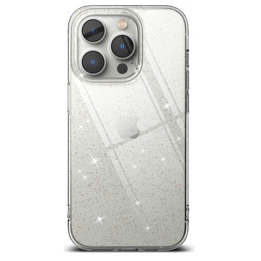 Силиконов (TPU) калъф за iPhone 14 Pro Max - Ringke Air Glitter Case (прозрачен) | JAR Computers Силиконов (TPU) калъф за iPhone 14 Pro Max - Ringke Air Glitter Case (прозрачен)