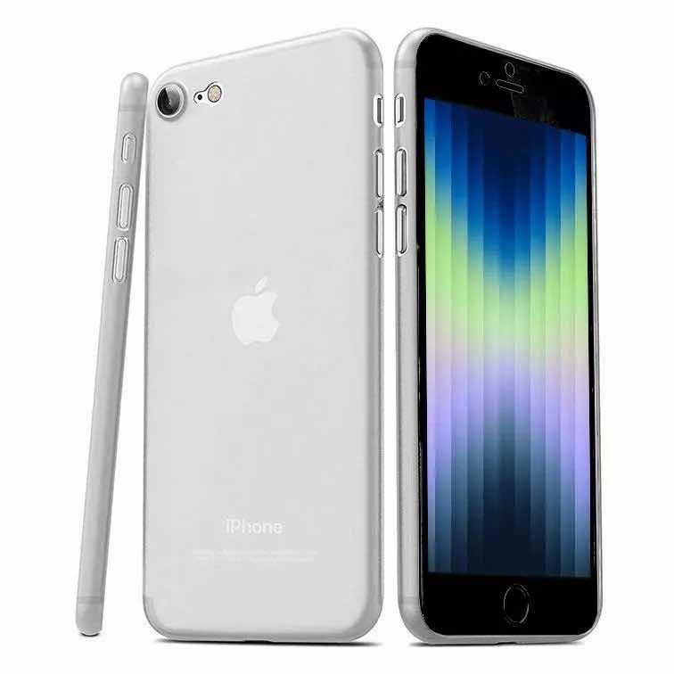 Тънък силиконов (TPU) калъф (0.4 mm) за iPhone SE (2022), iPhone SE (2020), iPhone 8, iPhone 7 - Tech-Protect UltraSlim Case (прозрачен-мат) | JAR Computers Тънък силиконов (TPU) калъф (0.4 mm) за iPhone SE (2022), iPhone SE (2020), iPhone 8, iPhone 7 - Tech-Protect UltraSlim Case (прозрачен-мат)