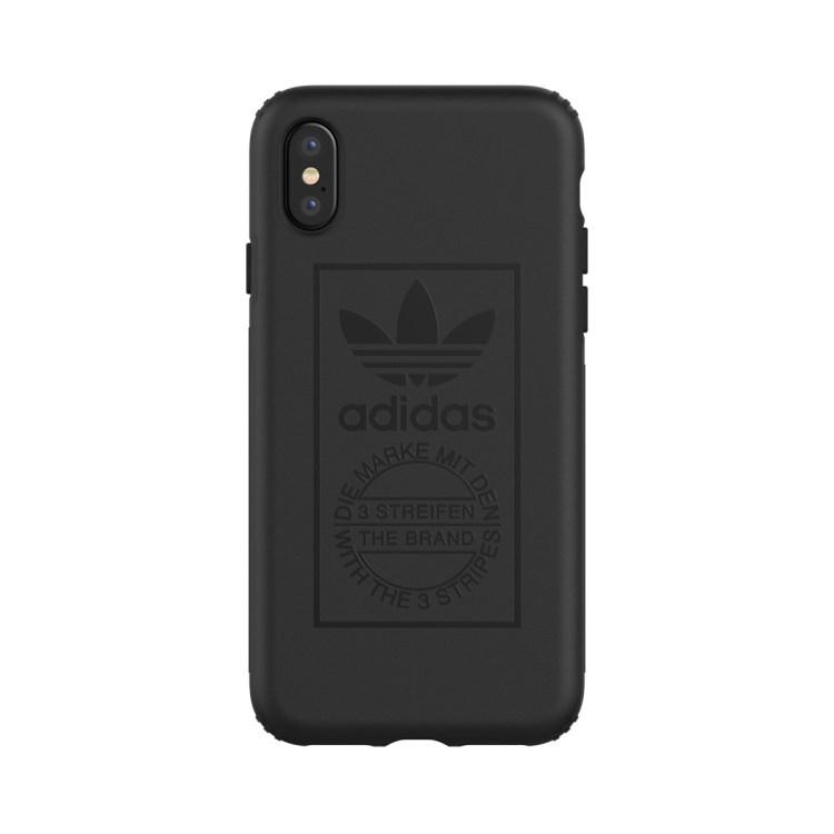 Удароустойчив хибриден кейс за iPhone XS, iPhone X - Adidas Originals Snap Case (черен) | JAR Computers Удароустойчив хибриден кейс за iPhone XS, iPhone X - Adidas Originals Snap Case (черен)