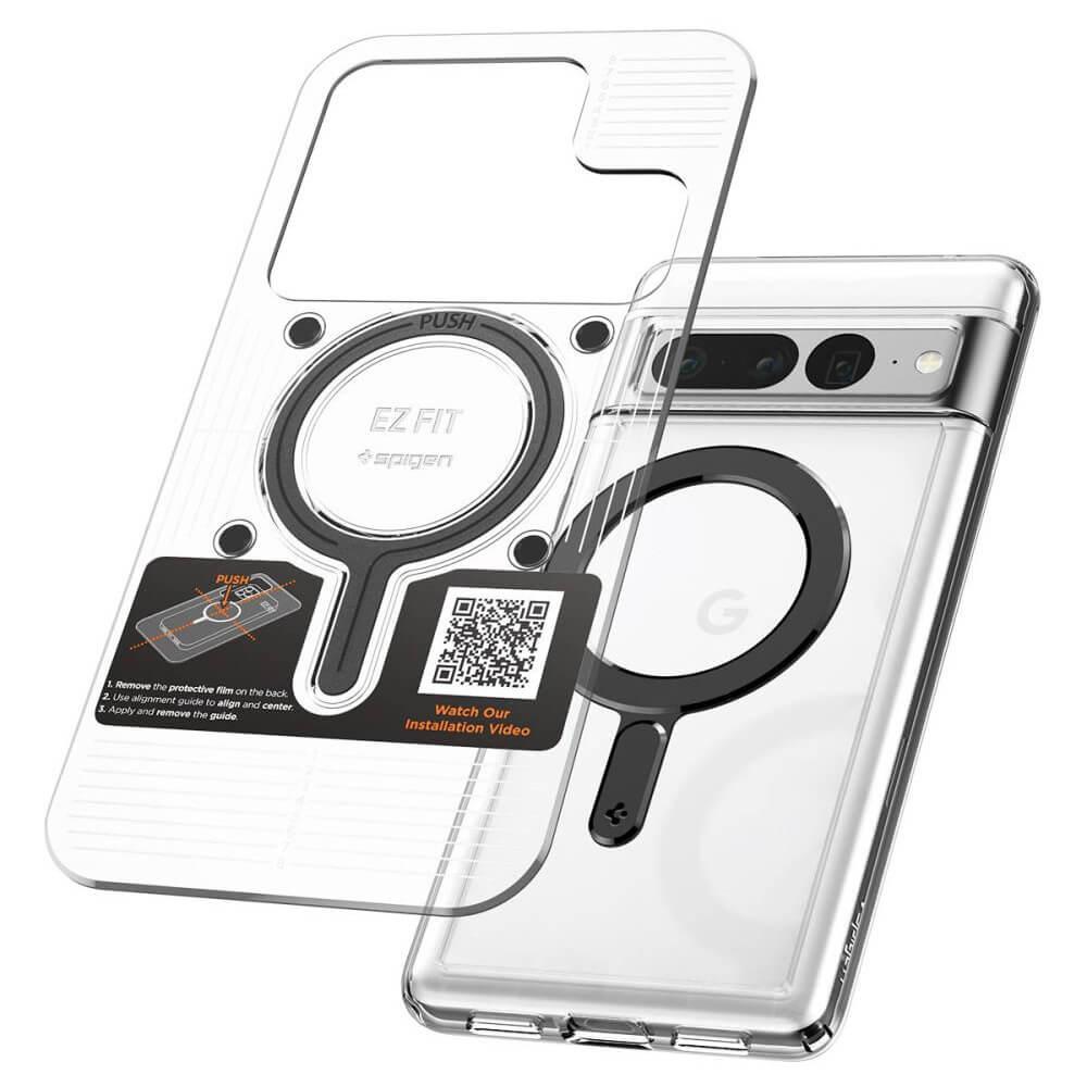 Универсален магнитен адаптер с функцията MagSafe за смартфони - Spigen OneTap MagFit MagSafe Ring Adapter (черен) | JAR Computers Универсален магнитен адаптер с функцията MagSafe за смартфони - Spigen OneTap MagFit MagSafe Ring Adapter (черен)