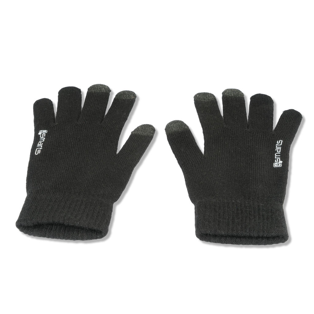 4smarts Winter Gloves Touch Unisex Size M/L - зимни ръкавици за тъч екрани M/L размер (черен)