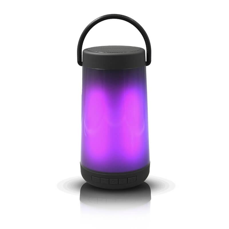 Безжичен Bluetooth спийкър с LED визуализация за мобилни устройства - Platinet Bluetooth LED Speaker PMG15LED | JAR Computers Безжичен Bluetooth спийкър с LED визуализация за мобилни устройства - Platinet Bluetooth LED Speaker PMG15LED