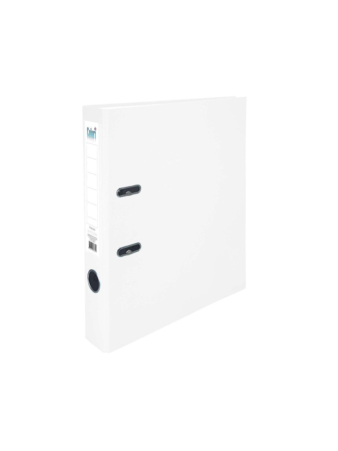 Colori Класьор, 5 cm, PP, без метален кант, бял | JAR Computers Colori Класьор, 5 cm, PP, без метален кант, бял