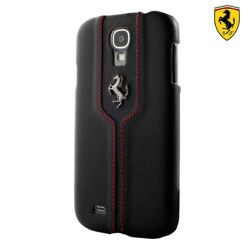 Кожен кейс за Samsung Galaxy S4 mini I9190 - Ferrari Montecarlo Series Case (черен) | JAR Computers Кожен кейс за Samsung Galaxy S4 mini I9190 - Ferrari Montecarlo Series Case (черен)