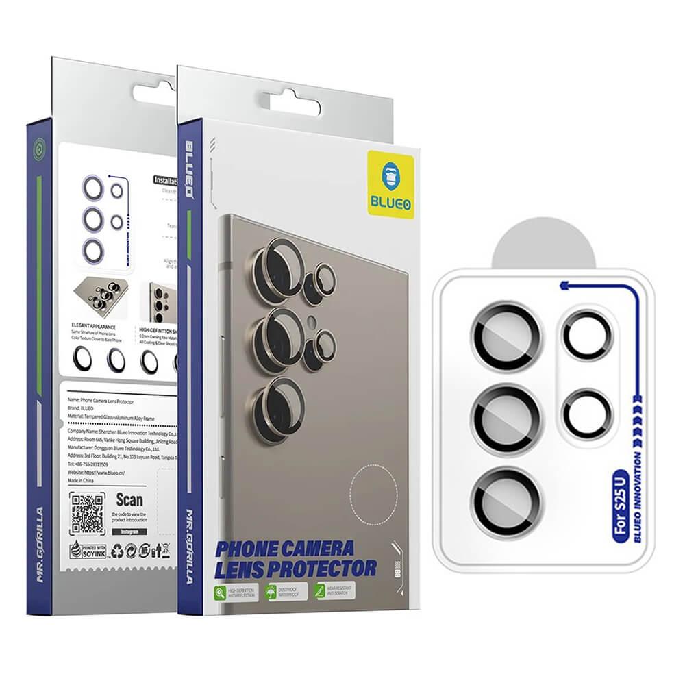 Предпазни стъклени лещи за камерата на Samsung Galaxy S26 Ultra - Blueo Camera Lens Protector (сребрист) | JAR Computers Предпазни стъклени лещи за камерата на Samsung Galaxy S26 Ultra - Blueo Camera Lens Protector (сребрист)