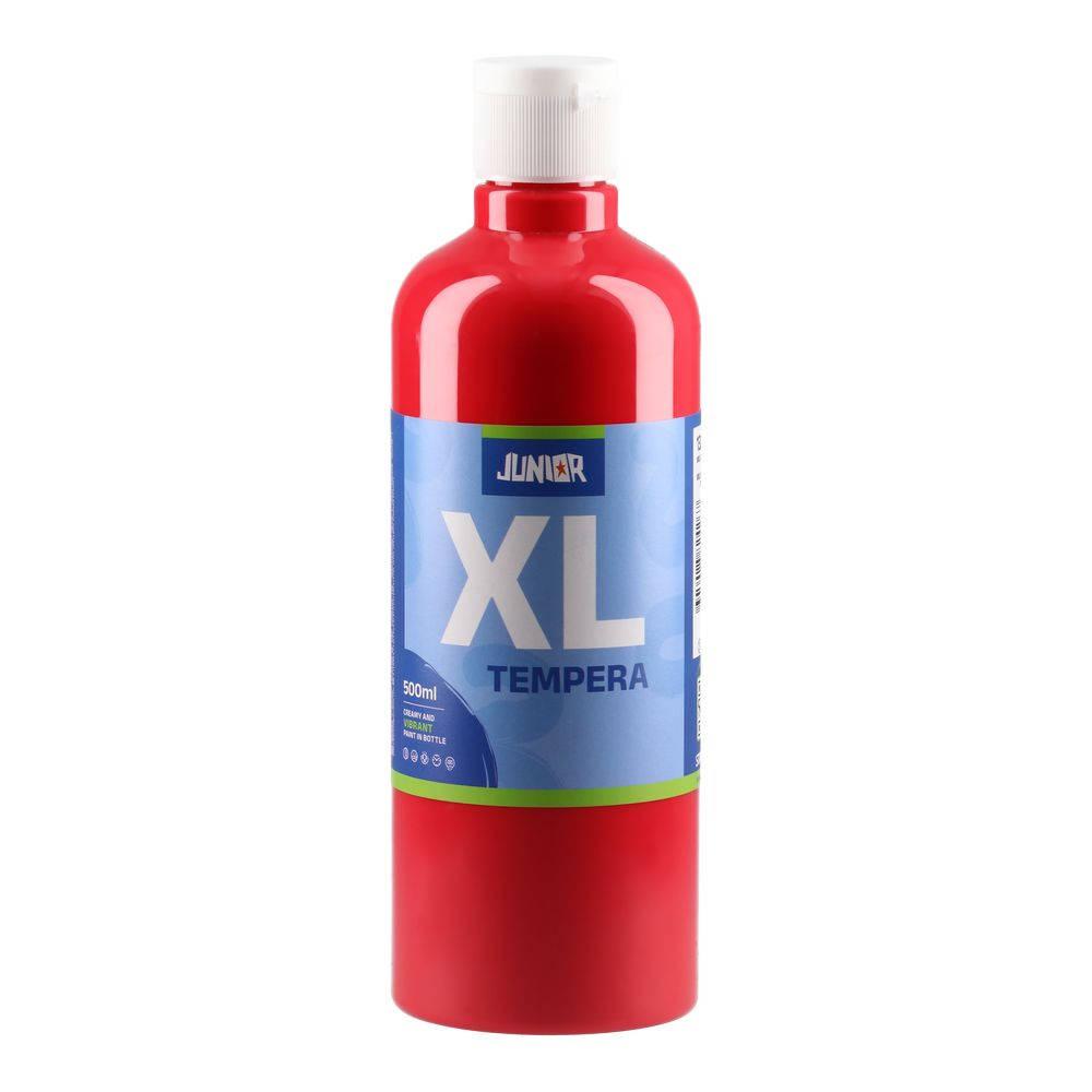 Темперна боя Junior Brillio, 500 ml, червена | JAR Computers Темперна боя Junior Brillio, 500 ml, червена