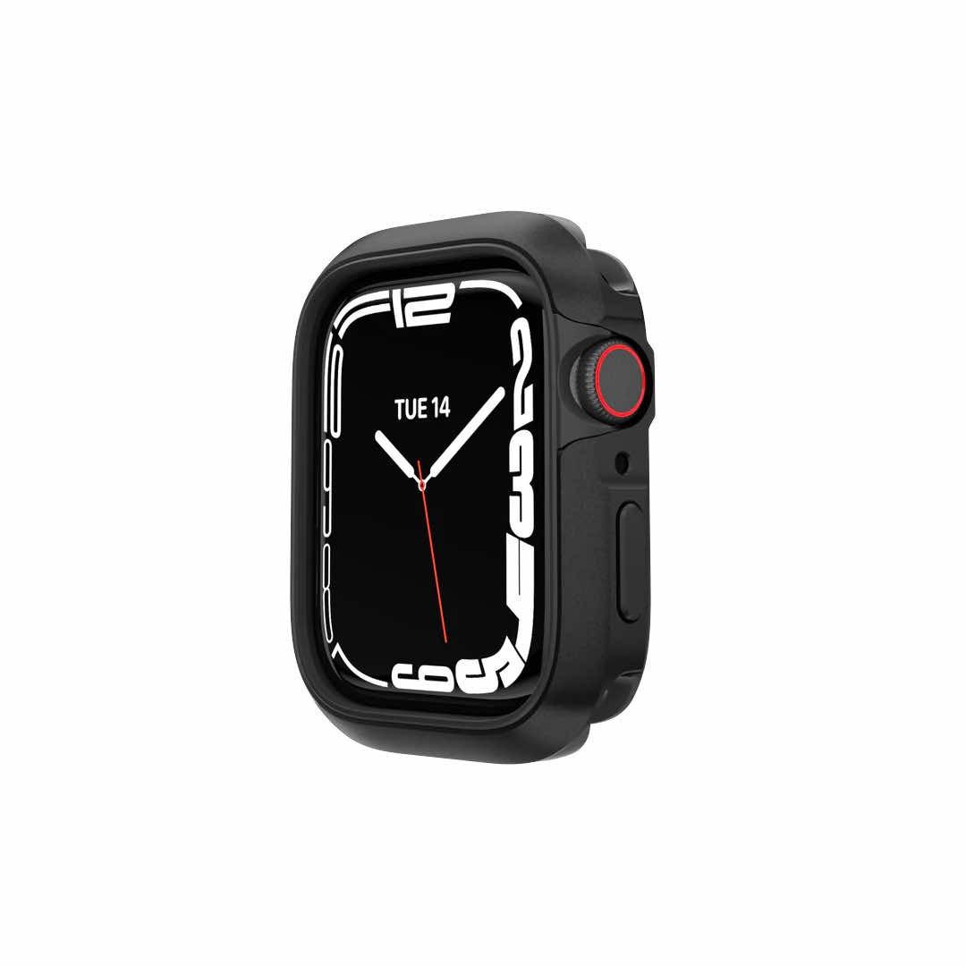 Удароустойчив хибриден кейс за Apple Watch 45мм, 44мм - SwitchEasy Odyssey Case (черен) | JAR Computers Удароустойчив хибриден кейс за Apple Watch 45мм, 44мм - SwitchEasy Odyssey Case (черен)