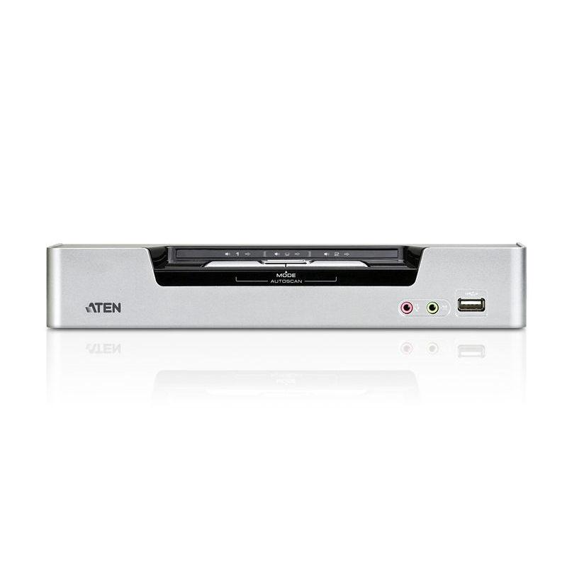ATEN CS1642A :: USB DVI Dual View KVMP™ Switch, 2x 1 | JAR Computers ATEN CS1642A :: USB DVI Dual View KVMP™ Switch, 2x 1