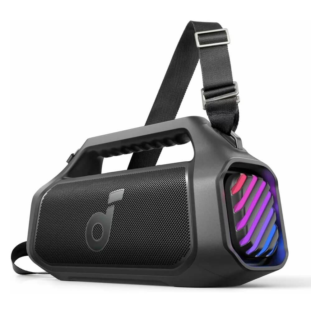 Безжичен блутут спийкър за мобилни устройства - Anker SoundCore Boom 2 Pro Outdoor Bluetooth Speaker 140W, IP68 (черен) | JAR Computers Безжичен блутут спийкър за мобилни устройства - Anker SoundCore Boom 2 Pro Outdoor Bluetooth Speaker 140W, IP68 (черен)