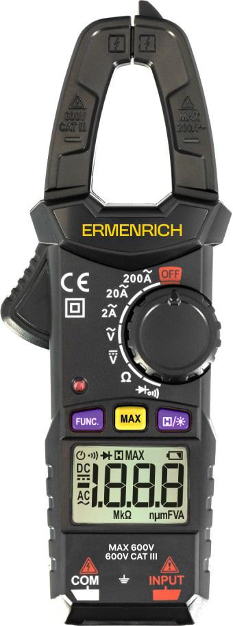 Цифрови амперметър клещи Ermenrich Ping MK10 | JAR Computers Цифрови амперметър клещи Ermenrich Ping MK10