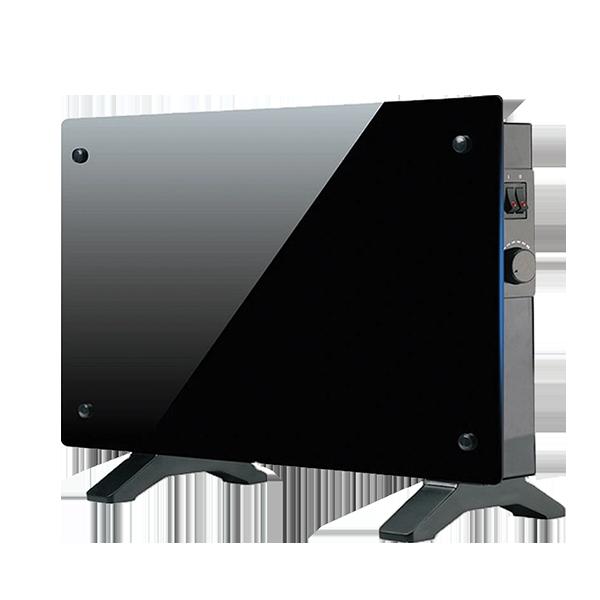 EL-GHF22 СТЪКЛЕН КОНВЕКТОР 2200W TURBO, ЧЕРЕН