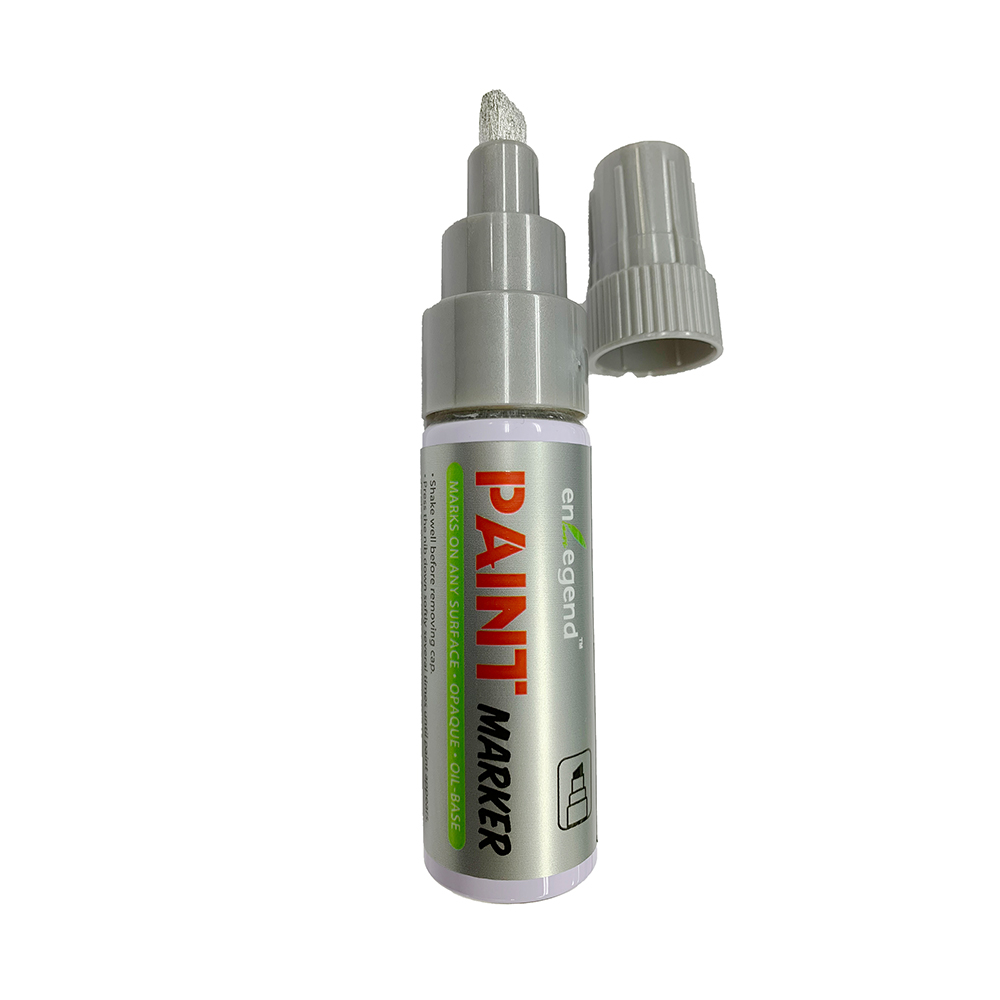 Enlegend Oil Marker 8.0mm Short Silver (ENL-PT280S-SI) (ENLPT280SSI)