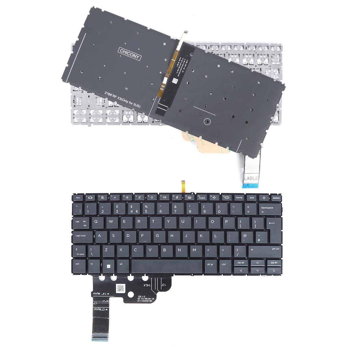 Клавиатура за лаптоп HP Elitebook 840 G9 840 G10 Черна Без Рамка С Подсветка С Голям Ентър | JAR Computers Клавиатура за лаптоп HP Elitebook 840 G9 840 G10 Черна Без Рамка С Подсветка С Голям Ентър