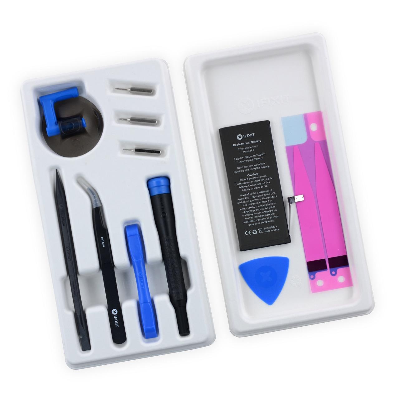 Комплект батерия и инструменти за смяна на батерията за iPhone 7 - iFixit iPhone 7 Replacement Battery Fix Kit (bulk) | JAR Computers Комплект батерия и инструменти за смяна на батерията за iPhone 7 - iFixit iPhone 7 Replacement Battery Fix Kit (bulk)