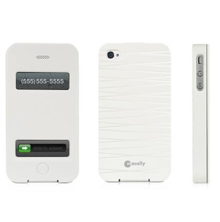 Флип кейс за iPhone 4/4S - Macally Flip Cover Case (бял) | JAR Computers Флип кейс за iPhone 4/4S - Macally Flip Cover Case (бял)