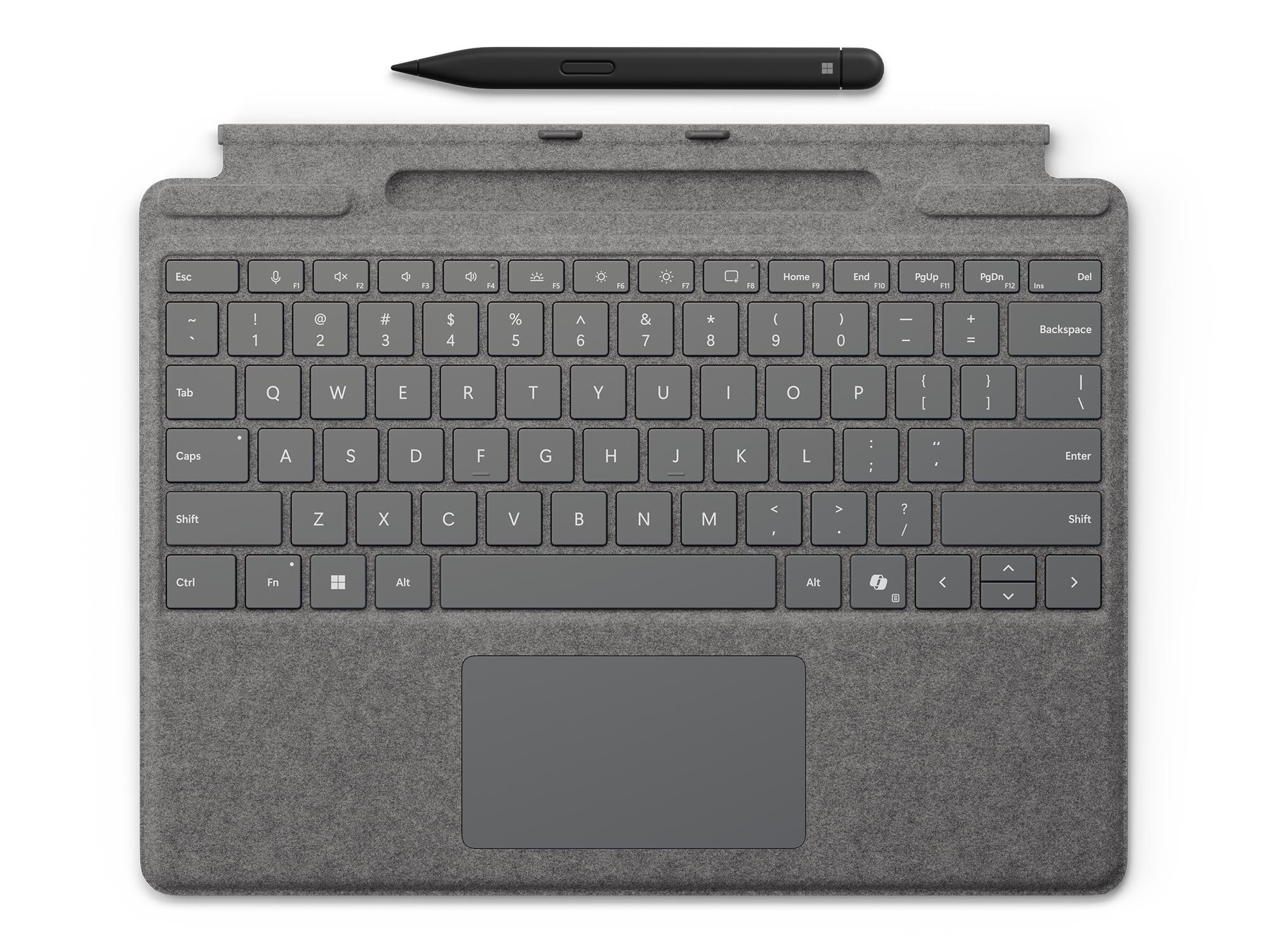 Microsoft Surface Pro Keyboard + Slim Pen QWERTY Microsoft Cover port Платина | JAR Computers Microsoft Surface Pro Keyboard + Slim Pen QWERTY Microsoft Cover port Платина