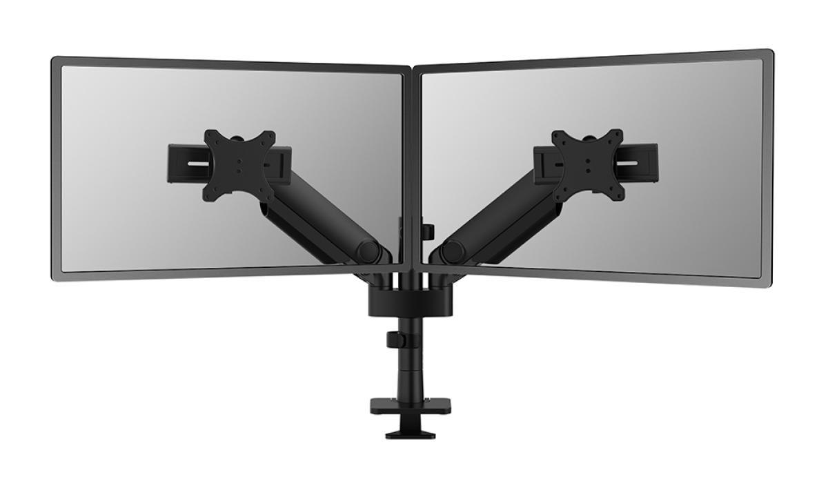 Neomounts DS65S-950BL2 Monitor arm 24-34" - gas spring - Topfix - multi-adjustable - 180°-stop | JAR Computers Neomounts DS65S-950BL2 Monitor arm 24-34" - gas spring - Topfix - multi-adjustable - 180°-stop