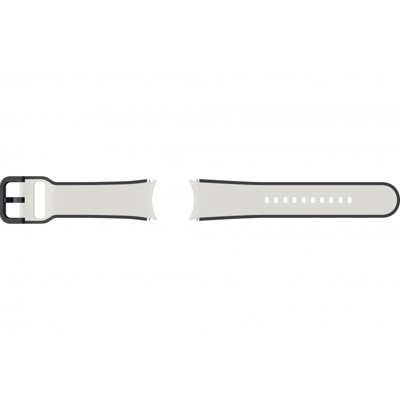 Оригинална флуороеластомерна каишка за Galaxy Watch4, Galaxy Watch 4 Classic, Galaxy Watch 5, Galaxy Watch 5 Pro и други часовници с 20мм захват - Samsung Two-Tone Sport Band 20mm M/L (ET-STR91LJEGEU) (сив-черен) | JAR Computers Оригинална флуороеластомерна каишка за Galaxy Watch4, Galaxy Watch 4 Classic, Galaxy Watch 5, Galaxy Watch 5 Pro и други часовници с 20мм захват - Samsung Two-Tone Sport Band 20mm M/L (ET-STR91LJEGEU) (сив-черен)